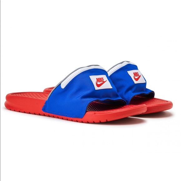 benassi just do it fanny pack bright crimson